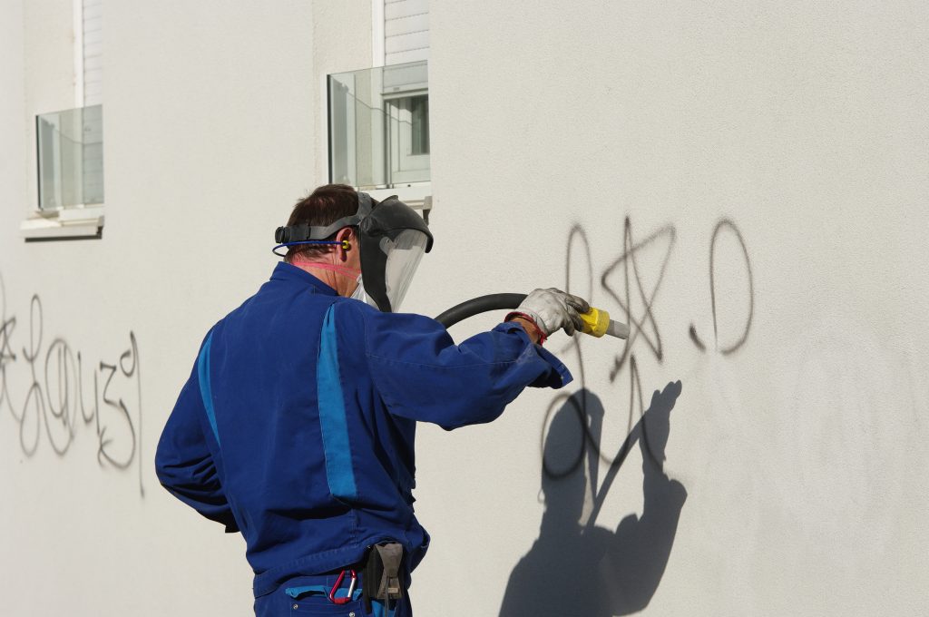 Win The Battle Against Graffiti With Commercial Pressure Washing 